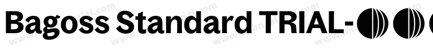 Bagoss Standard TRIAL字体转换